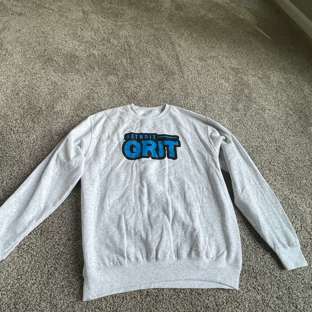 Gray Detroit Grit Sweatshirt